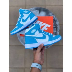 Air Jordan 1 Retro High OG Bordeaux Bleu Femme