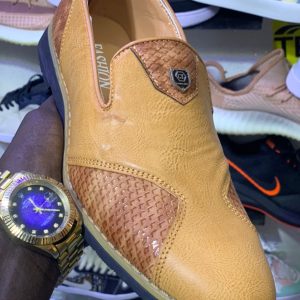 Mocassins d&rsquo;or