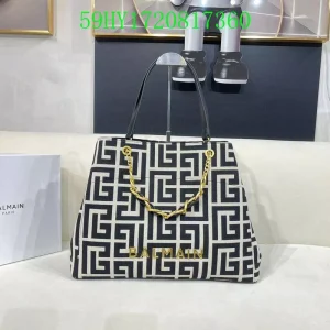 BALAIN JAQUARD CANVAS TOTE Women BAG
