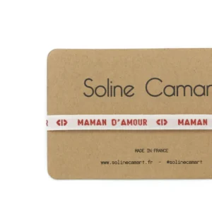 Bracelet ruban Soline Camart