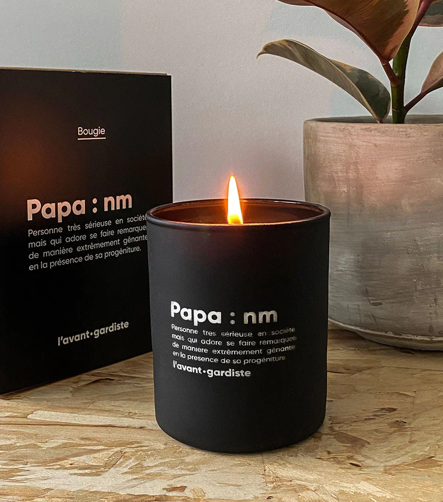 Bougies PAPA / MAMAN / AMOUR – Image 2