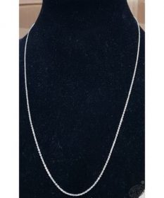 Fine chaîne en argent pour homme