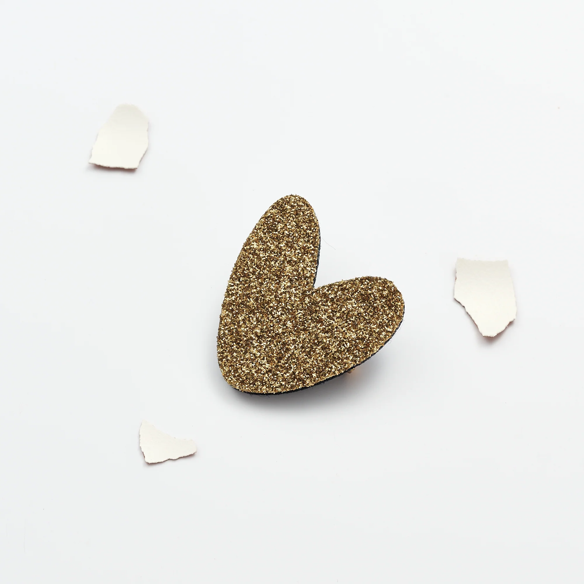 Eggstra - Oeuf ma jolie broche coeur pailleté – Image 2