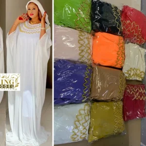 robe tombante à manche