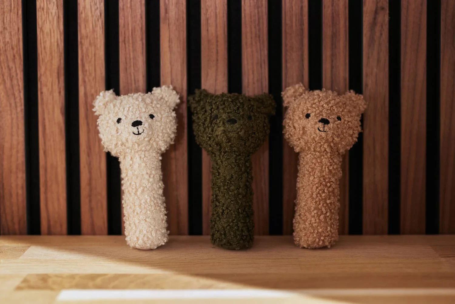 Hochet Teddy Bear bouclette – Image 2
