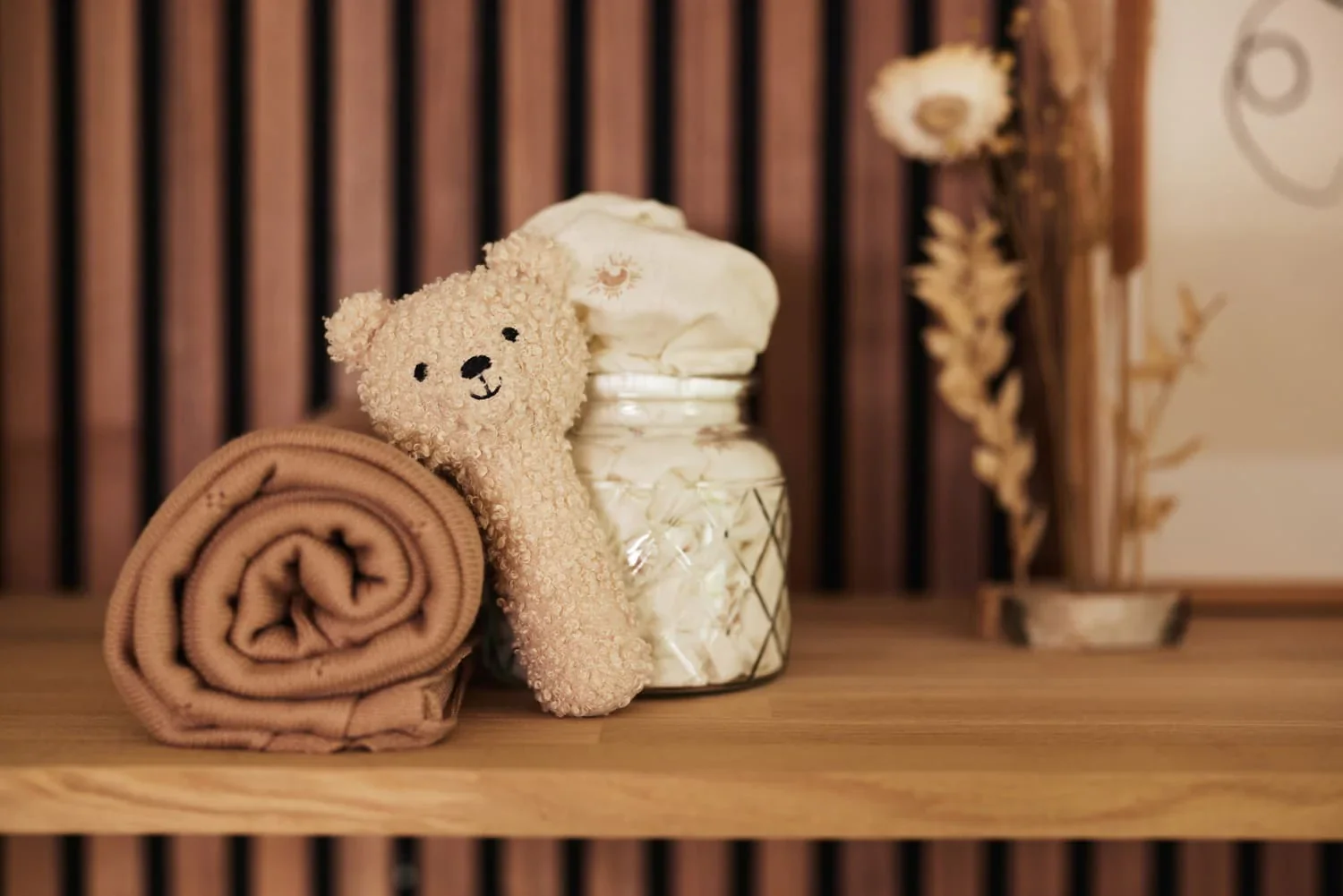 Hochet Teddy Bear bouclette – Image 3
