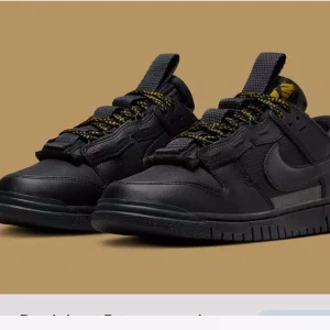 Nike SB Dunk Low Remastered Noir Métallisé Or