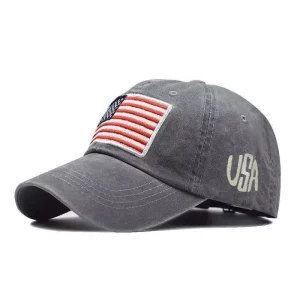 Casquette USA – Gris