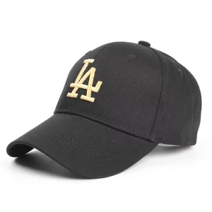 Casquette LA – Noir/Gold
