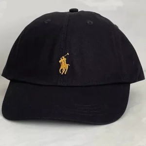 Casquette Ralph Lauren – Black/Yellow