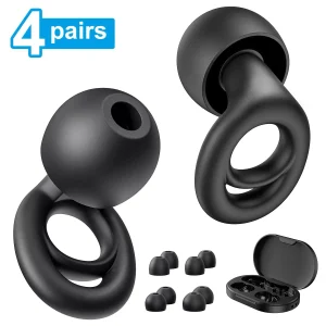 Bouchon d&rsquo;Oreilles en silicone réutilisable
