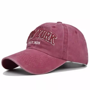 Casquette – Rouge délavé