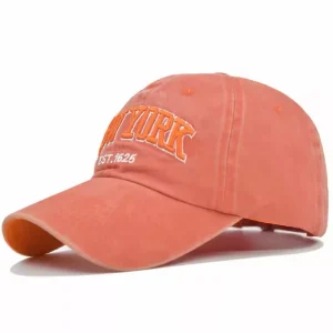 Casquette – Orange délavé