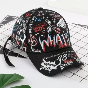 Casquette Graffiti – Black