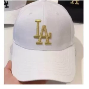 Casquette LA – White Gold