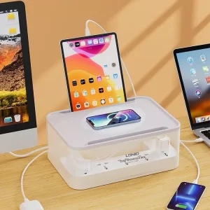 Multiprise électrique avec boite de rangement