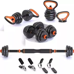 Kit Haltères Et Barres 35KG Musculation