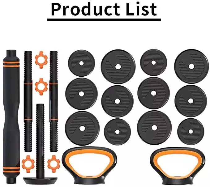 Kit Haltères Et Barres 35KG Musculation – Image 5