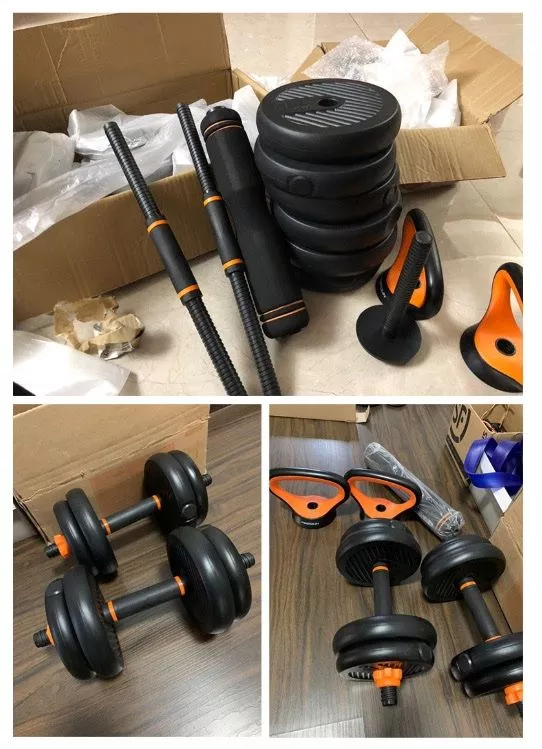 Kit Haltères Et Barres 35KG Musculation – Image 3