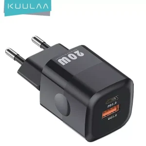 Chargeur 2 ports (USB et USBC) 20W