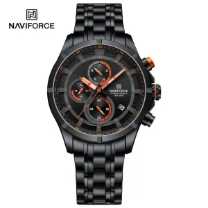 Montre Naviforce Extra – Noir/Rouge