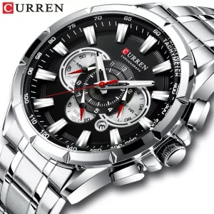 Montre Curren Fashion – Silver