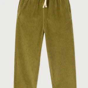 American Vintage : PANTALON ENFANT PADOW Kaki